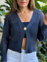 Load image into Gallery viewer, &quot;Stef&quot; Mesh Cardigan
