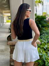Load image into Gallery viewer, &quot;Moa&quot; Belted High Waisted Shorts With Pockets
