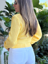 Load image into Gallery viewer, &quot;Stef&quot; Mesh Cardigan
