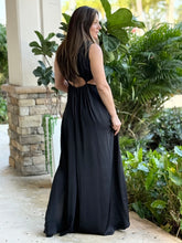 Load image into Gallery viewer, &quot;Thalia&quot; Cut Out Details Solid Color Maxi Dress

