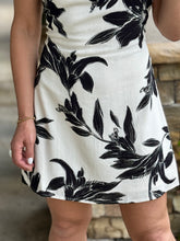 Load image into Gallery viewer, &quot;Esly&quot; Tropical Print Sleeveless Mini Dress
