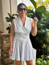 Load image into Gallery viewer, &quot;Nikki&quot; Striped Sleeveless flowy Mini Dress
