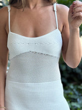 Load image into Gallery viewer, &quot;Jackie&quot; Sleeveless Knitted Dress/ Cover Up
