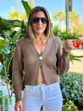 Load image into Gallery viewer, &quot;Stef&quot; Mesh Cardigan
