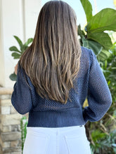 Load image into Gallery viewer, &quot;Stef&quot; Mesh Cardigan
