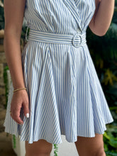 Load image into Gallery viewer, &quot;Nikki&quot; Striped Sleeveless flowy Mini Dress
