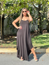 Load image into Gallery viewer, &quot;Layla&quot;   Flared Body Long Cami Dress
