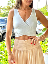 Load image into Gallery viewer, &quot;Nova&quot; High Waisted Shirred Wide Leg Flowy Pants
