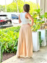 Load image into Gallery viewer, &quot;Nova&quot; High Waisted Shirred Wide Leg Flowy Pants

