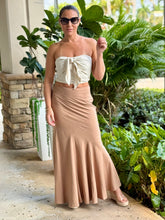 Load image into Gallery viewer, &quot;Kaia&quot; Tube Smocked Top And High Waisted Maxi Skirt
