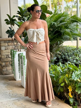 Load image into Gallery viewer, &quot;Kaia&quot; Tube Smocked Top And High Waisted Maxi Skirt
