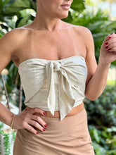 Load image into Gallery viewer, &quot;Kaia&quot; Tube Smocked Top And High Waisted Maxi Skirt
