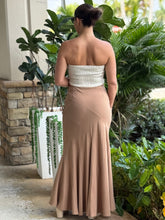 Load image into Gallery viewer, &quot;Kaia&quot; Tube Smocked Top And High Waisted Maxi Skirt
