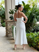 Load image into Gallery viewer, &quot;Sol&quot; Gold Starfish Detail Midi Dress
