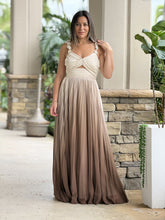 Load image into Gallery viewer, &quot;Amanda&quot; Ombre Pleated Maxi Dress
