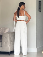 Load image into Gallery viewer, &quot;Cayena&quot; Solid High Waisted Pants And Crop Top Set
