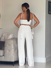 Load image into Gallery viewer, &quot;Cayena&quot; Solid High Waisted Pants And Crop Top Set
