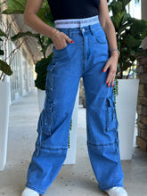Load image into Gallery viewer, &quot;Camilla&quot; Denim High Waisted Pants
