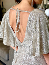 Load image into Gallery viewer, &quot;Alexia&quot; Ruffle Sleeve V-Neck Backless Jumpsuit
