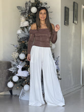 Load image into Gallery viewer, &quot;Genesis&quot; Rhinestone Long Sleeve Off Shoulder Top
