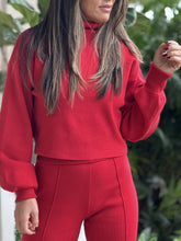 Load image into Gallery viewer, &quot;Sonya&quot; Turtle neck Knit Sweater And Pants Set
