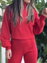 Load image into Gallery viewer, &quot;Sonya&quot; Turtle neck Knit Sweater And Pants Set
