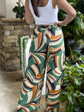 Load image into Gallery viewer, &quot;Hanna&quot; Multicolor Pocketed High Waisted Pants
