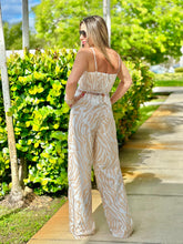 Load image into Gallery viewer, &quot;Sunset&quot; Tassel Details Crop Top And High Waisted Pants Set

