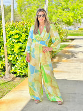 Load image into Gallery viewer, &quot;Alessandria&quot; Printed Long Sleeve Jumpsuit

