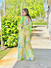 Load image into Gallery viewer, &quot;Alessandria&quot; Printed Long Sleeve Jumpsuit
