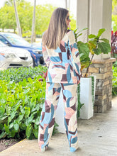 Load image into Gallery viewer, &quot;Lucia&quot; Printed Blazer And Pants Set
