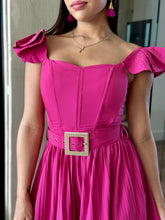 Load image into Gallery viewer, &quot;Cat&quot; Belted Sleeveless Pleated Jumpsuit
