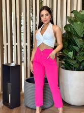 Load image into Gallery viewer, &quot;Emilie&quot; Two Button Straight Leg Pants
