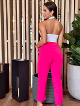 Load image into Gallery viewer, &quot;Emilie&quot; Two Button Straight Leg Pants
