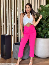 Load image into Gallery viewer, &quot;Emilie&quot; Two Button Straight Leg Pants
