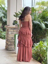 Load image into Gallery viewer, &quot;Isabelle&quot; Halter Ruffles Layers Maxi Dress
