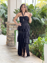 Load image into Gallery viewer, &quot;Isabelle&quot; Halter Ruffles Layers Maxi Dress
