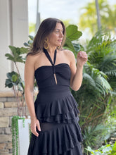 Load image into Gallery viewer, &quot;Isabelle&quot; Halter Ruffles Layers Maxi Dress
