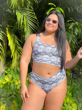 Load image into Gallery viewer, &quot;Laudela&quot; Cut Out Animal Print One piece Swimwear
