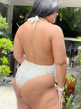 Load image into Gallery viewer, &quot;Phax&quot; Laguna Plunge Halter One Piece Swimwear
