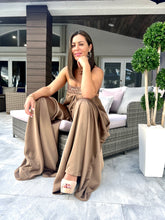 Load image into Gallery viewer, &quot;Macarena&quot; Strapless Wide Leg Jumpsuit
