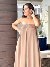 Load image into Gallery viewer, &quot;Macarena&quot; Strapless Wide Leg Jumpsuit
