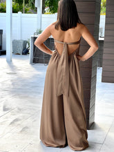 Load image into Gallery viewer, &quot;Macarena&quot; Strapless Wide Leg Jumpsuit

