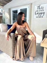 Load image into Gallery viewer, &quot;Macarena&quot; Strapless Wide Leg Jumpsuit
