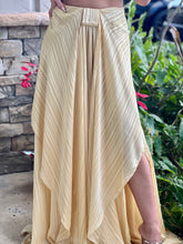 Load image into Gallery viewer, &quot;Buzios&quot; Metallic Solid Skirt Drape Set
