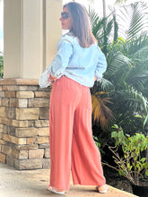 Load image into Gallery viewer, &quot;Sara&quot; Linen Elastic Waist Pants Pants

