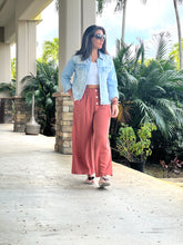 Load image into Gallery viewer, &quot;Sara&quot; Linen Elastic Waist Pants Pants
